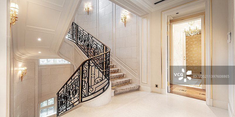 样板间室内通道图片素材