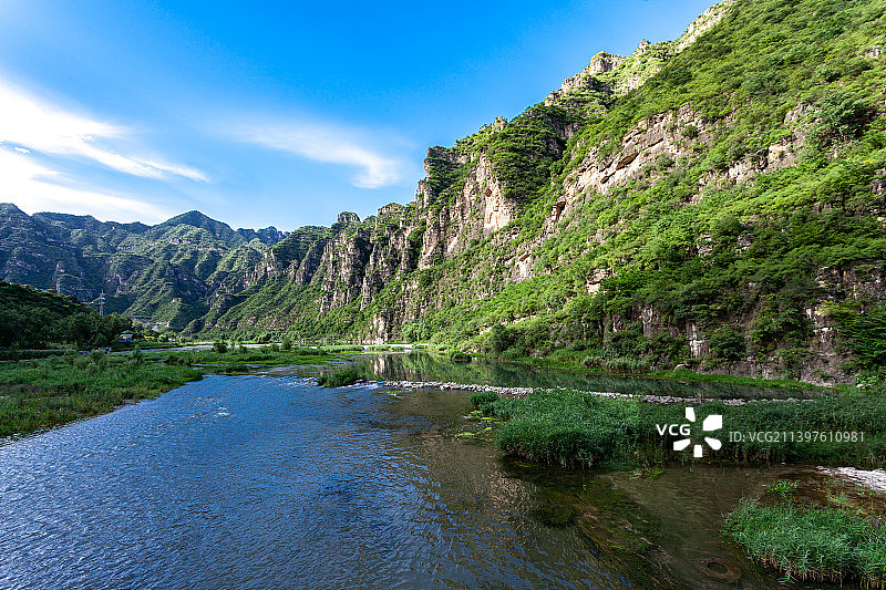 北京市房山区十渡风景区图片素材