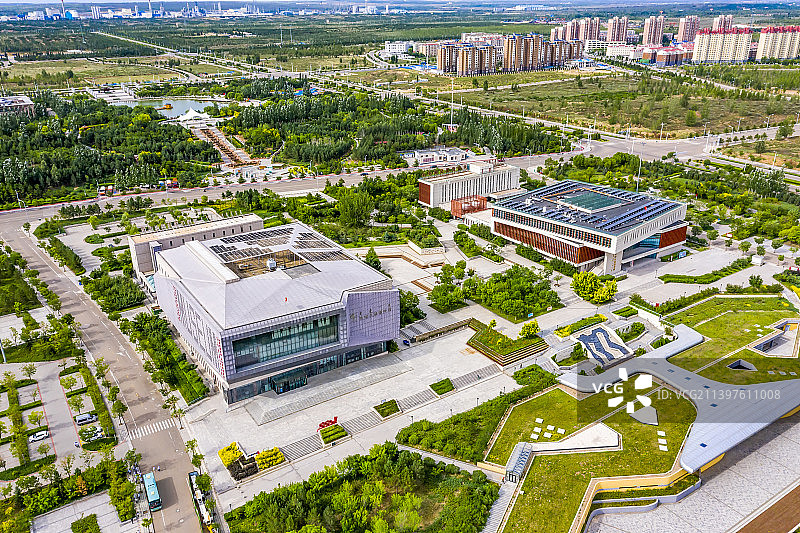 鄂尔多斯市准格尔大路新区图片素材