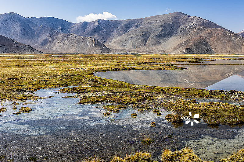 中国西藏日喀则多庆错国家湿地公园图片素材