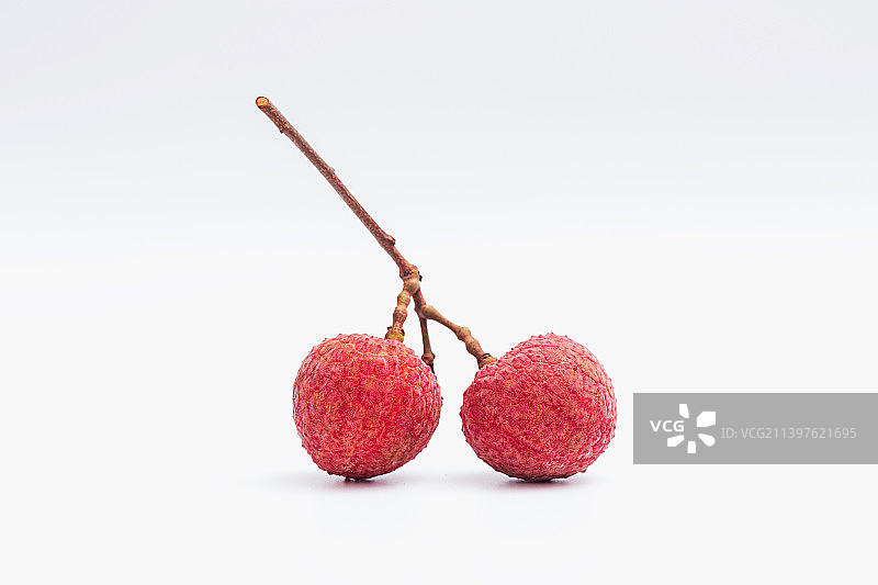 夏季成熟的荔枝图片素材