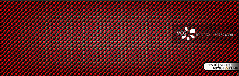 无缝红色碳纤维图案图片素材