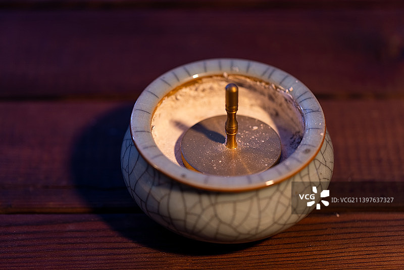 中国香道香炉禅意摆件图片素材