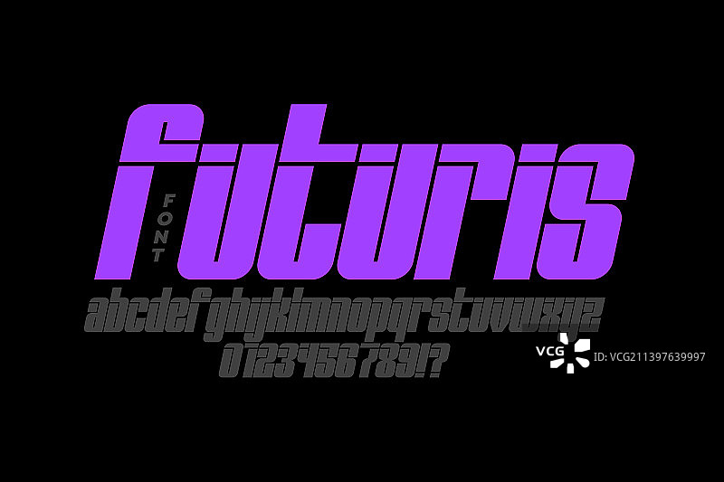 现代风格字体图片素材