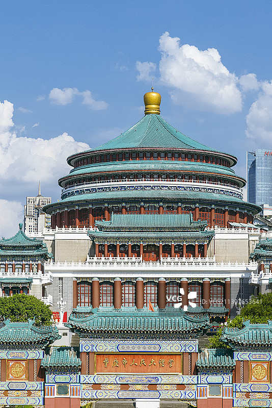 重庆人民大礼堂图片素材