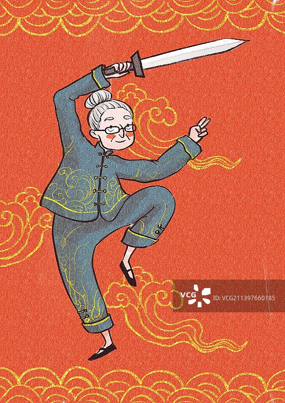 春节门神左图片素材