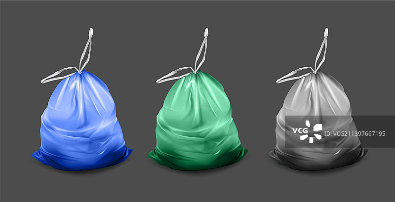 逼真细致的3D不同颜色塑料图片素材