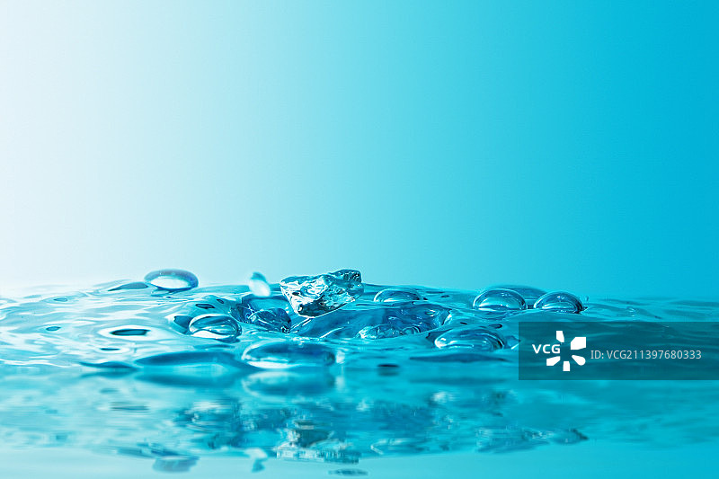 水彩艺术-水抽象背景概念图片素材