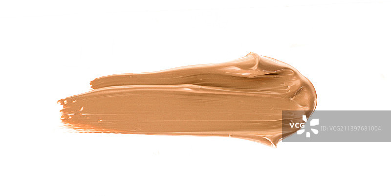 白色背景巧克力酱特写图片素材