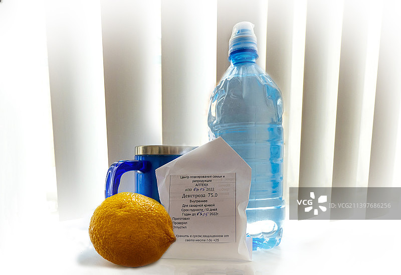 葡萄糖耐量测试静物图片素材