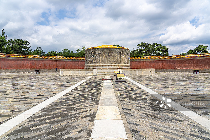 清西陵皇陵建筑风景图片素材