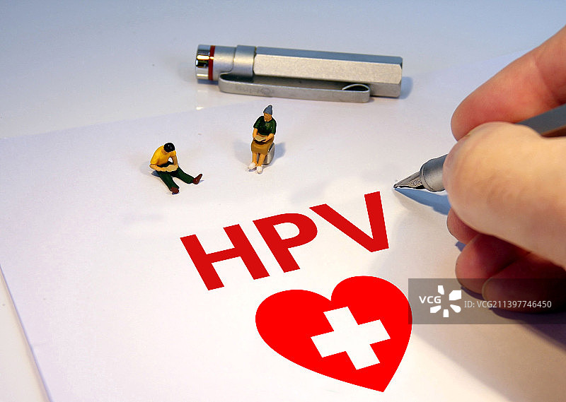 创意配图：HPV疫苗图片素材