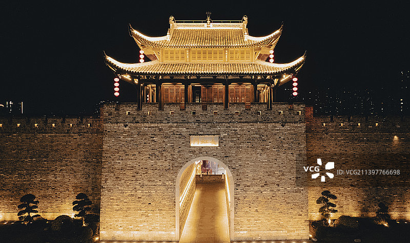 芜湖古城图片素材