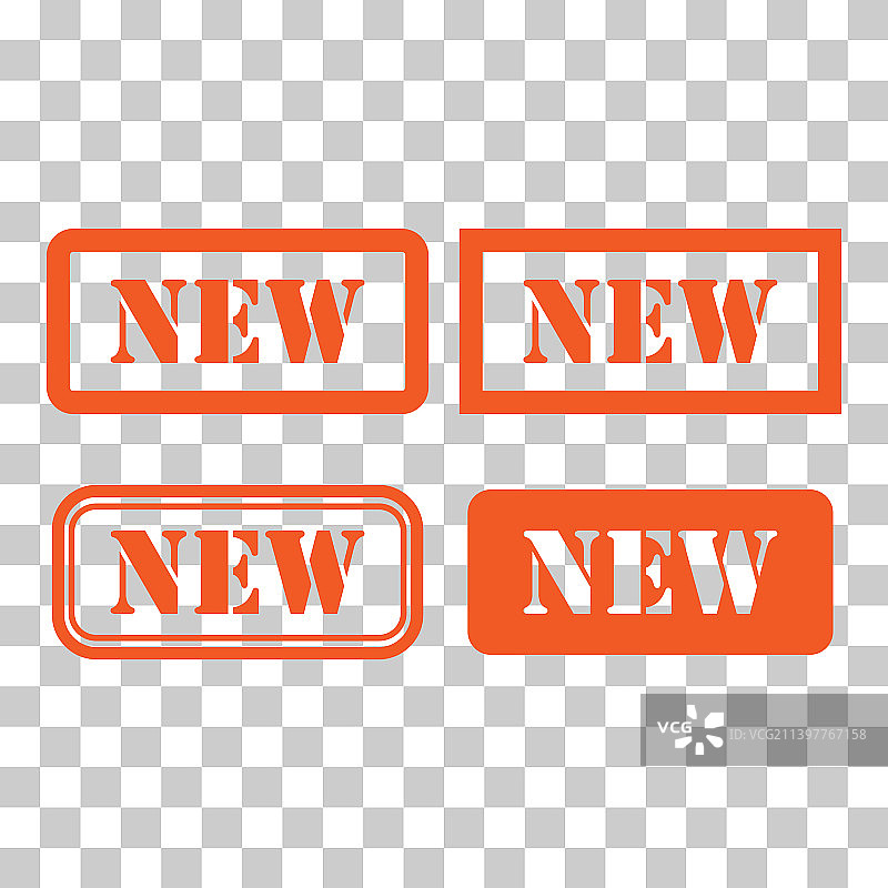 新邮票符号标签贴纸标志按钮合集图片素材