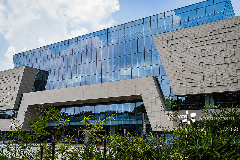 湖北省博物馆建筑外部图片素材