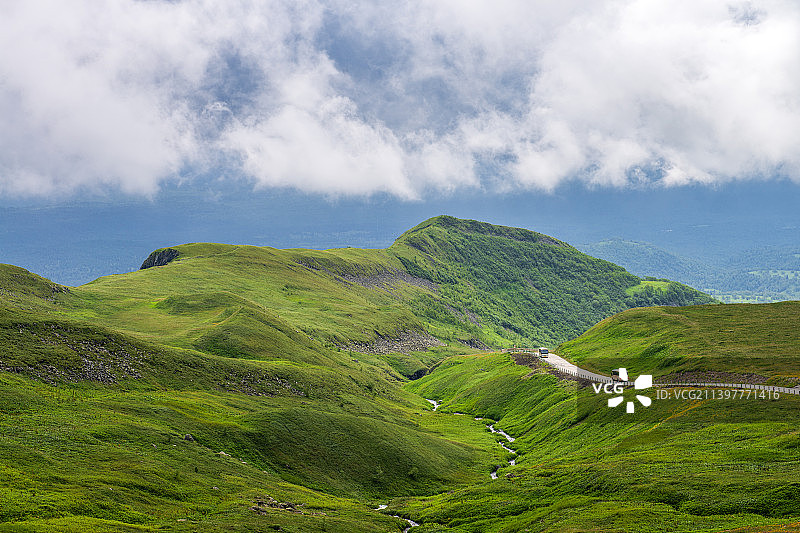 长白山西坡风光图片素材