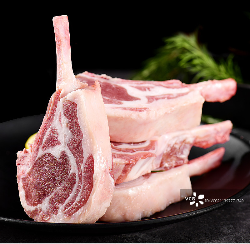 法式羊排图片素材