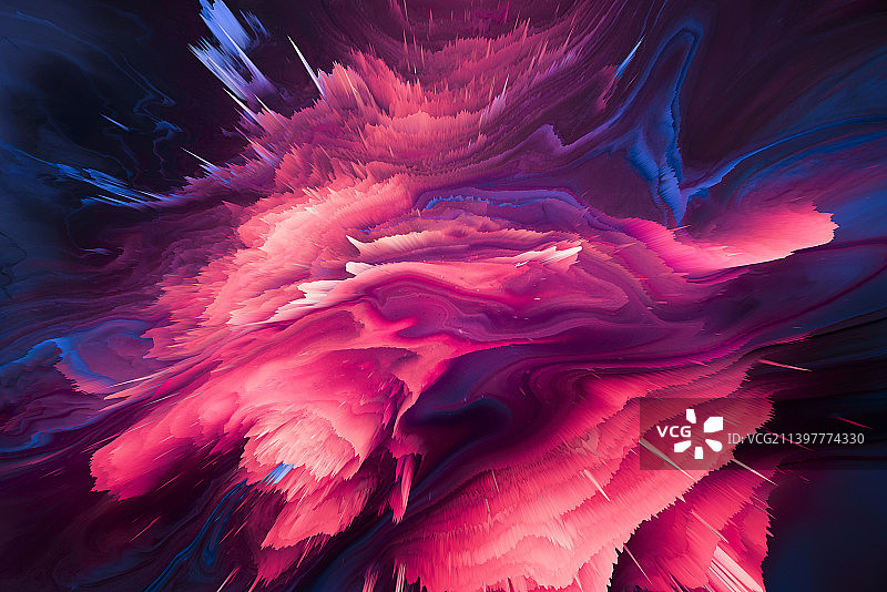 唯美抽象三维装饰背景图图片素材