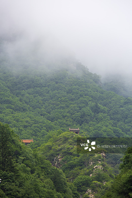 山西岚县白龙山风景区风光图片素材