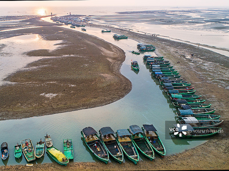 湛江，徐闻，水尾渔港图片素材
