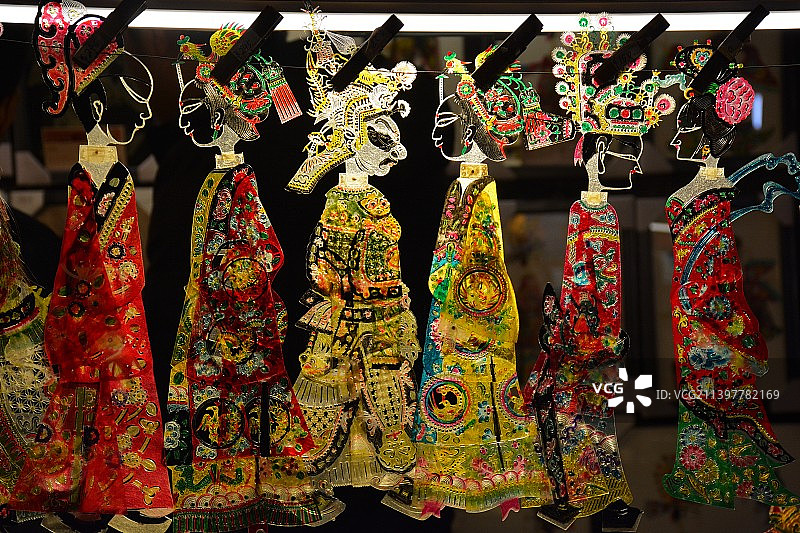 宽窄巷子皮影图片素材