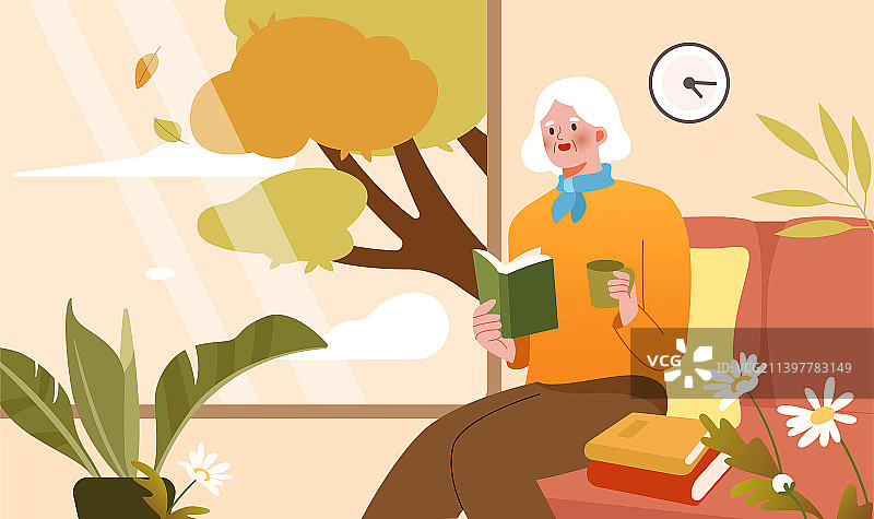世界读书日矢量分层插画图片素材