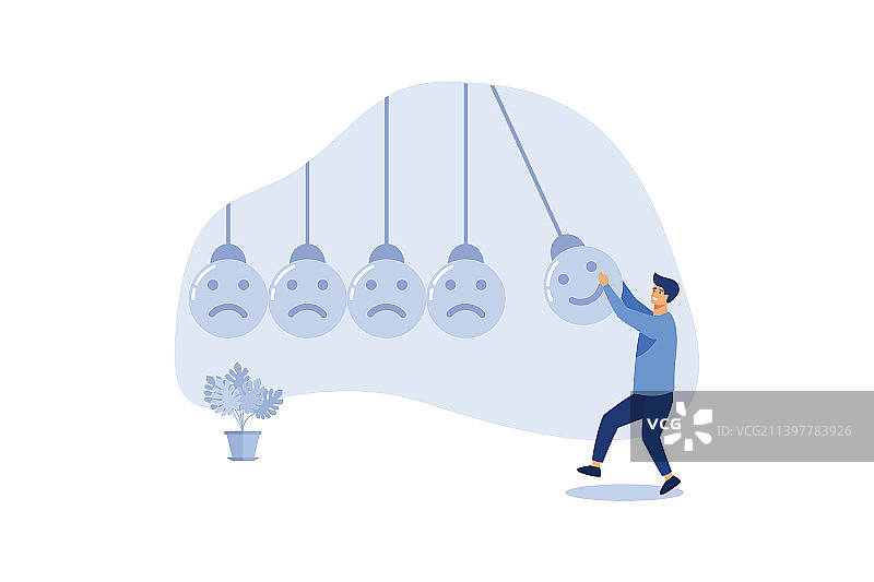 幸福或积极的思考能激励他人图片素材