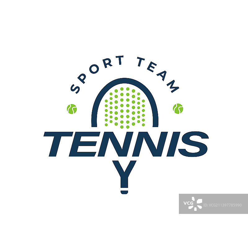 网球拍设计标志球隔离图标图片素材