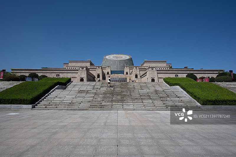 宝鸡青铜博物馆全景图图片素材