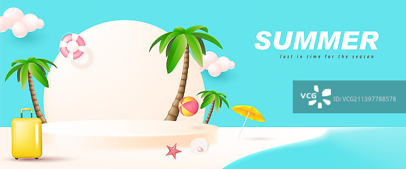 夏季促销banner海报模板图片素材