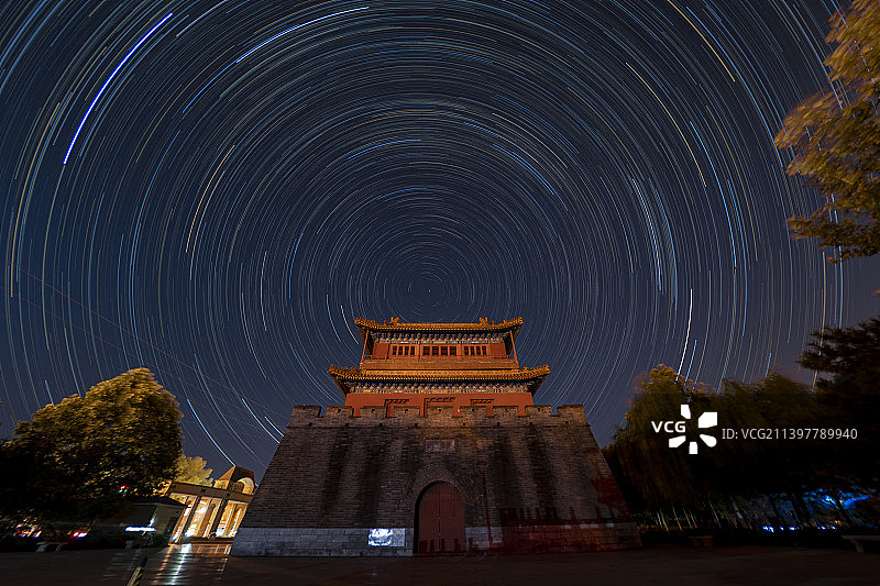 星璇密云鼓楼图片素材