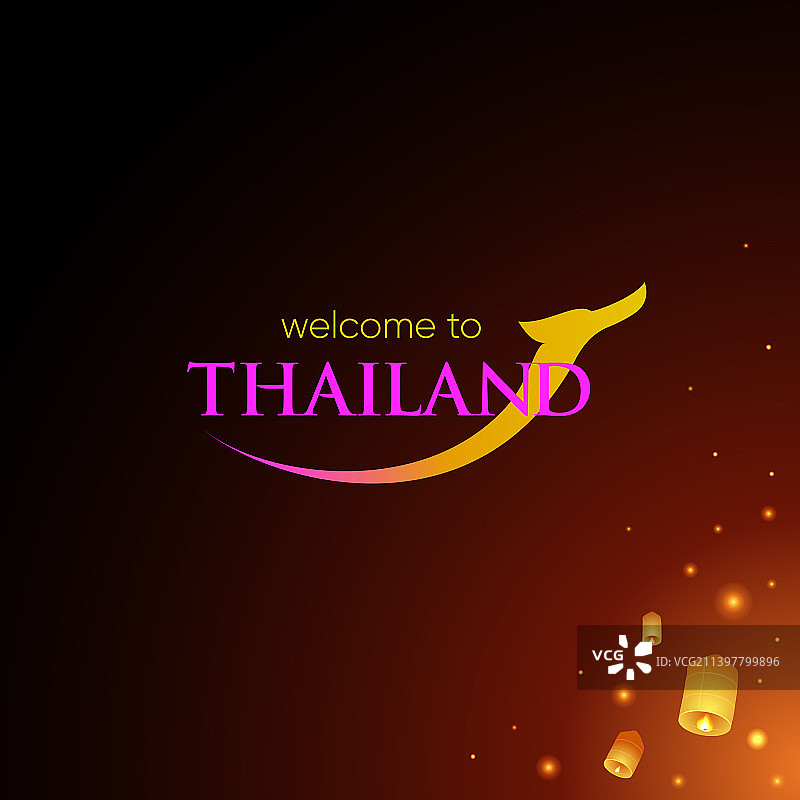 欢迎来到具有东方风情的泰国图片素材