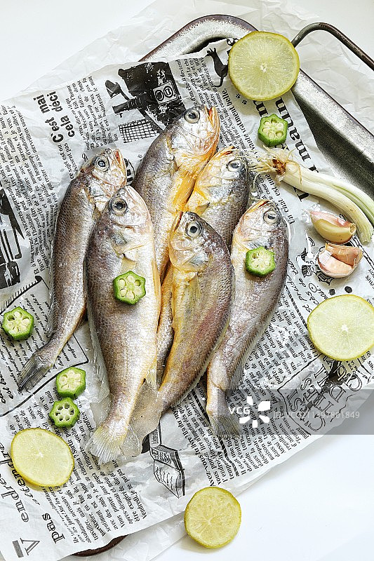 小黄鱼图片素材