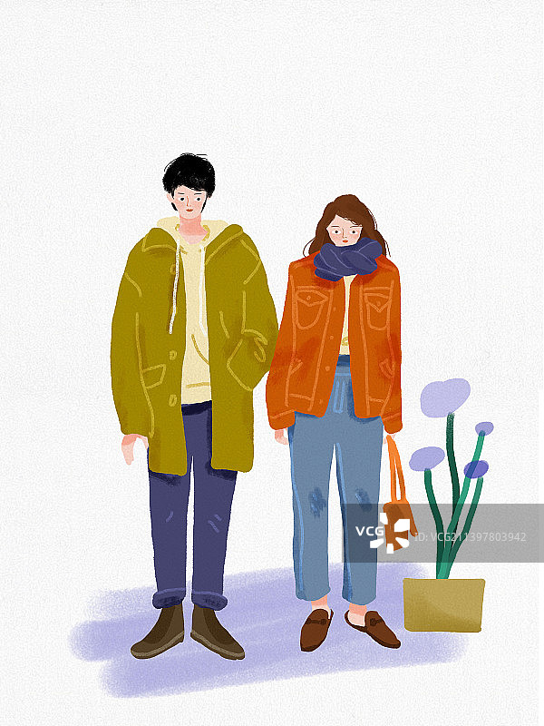 情侣穿搭12图片素材