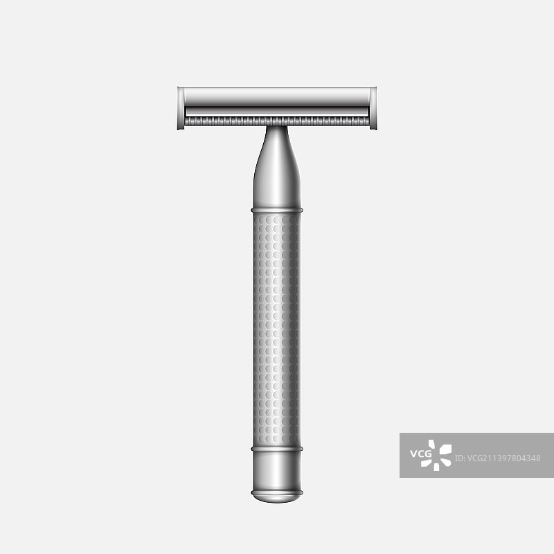 男士金属剃须刀图片素材