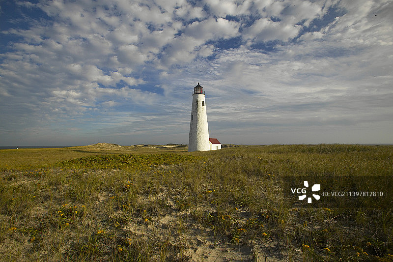 南塔克特大角灯塔图片素材