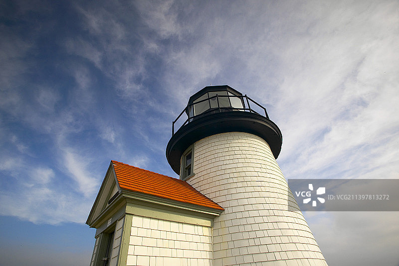 楠塔基特岛布兰特角灯塔图片素材