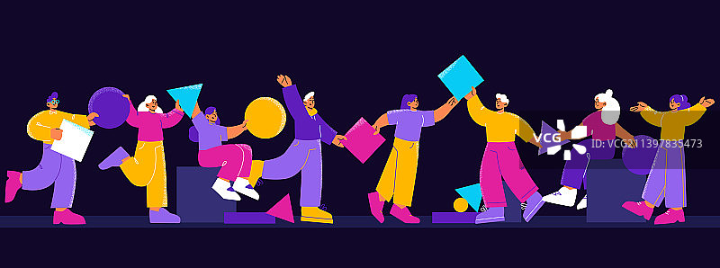 团队合作图片素材