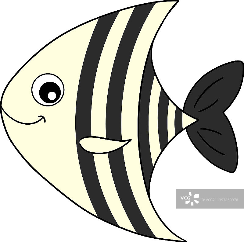 条纹鱼图片素材