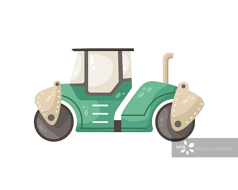 沥青摊铺机道路工程图片素材