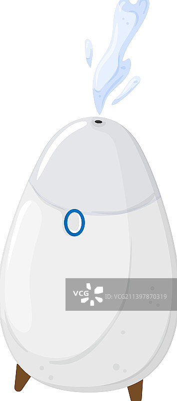 卡通空气加湿器图片素材