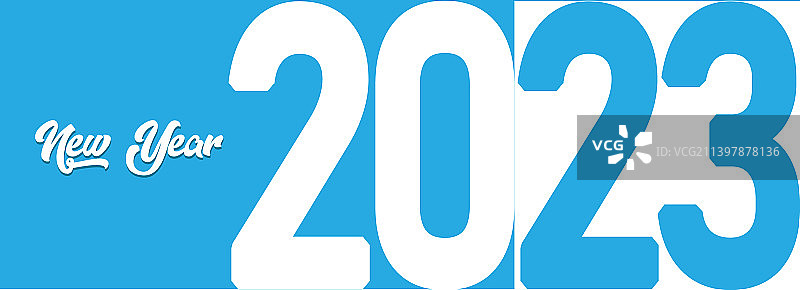 奇妙的新年2023图片素材