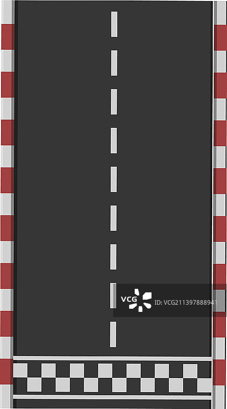 卡通赛车跑道图标图片素材