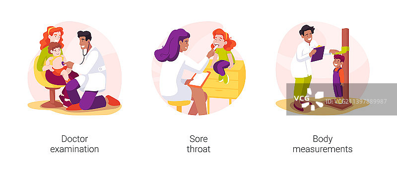 家庭医生出诊隔离卡通图片素材