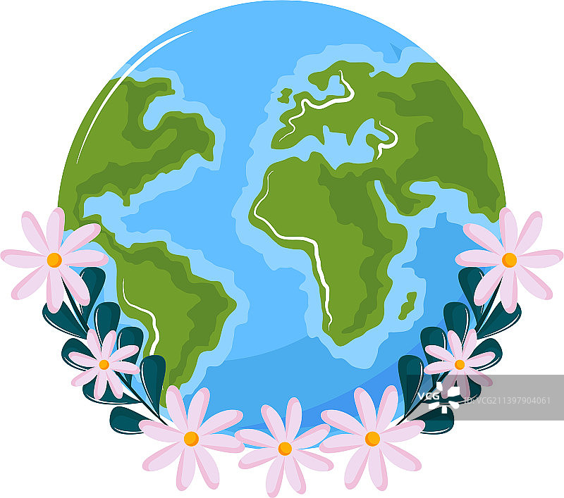 和平世界鲜花图片素材