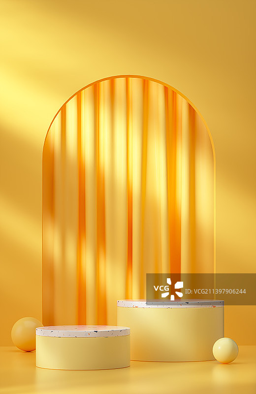 3D场景电商产品展台背景素材图片素材