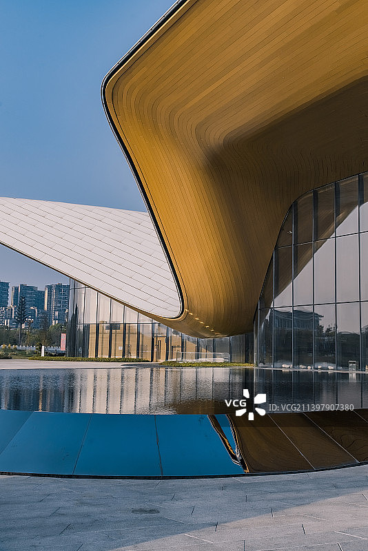 天府艺术公园——成都天府美术馆图片素材