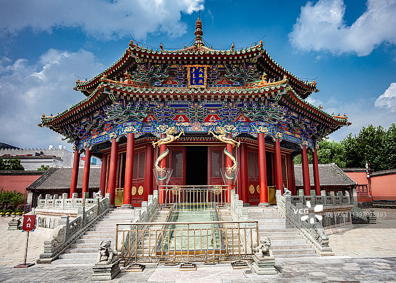 辽宁省沈阳市沈阳故宫大政殿图片素材