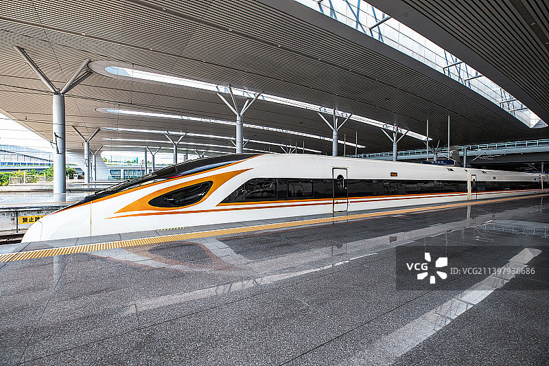 复兴号动车组列车图片素材