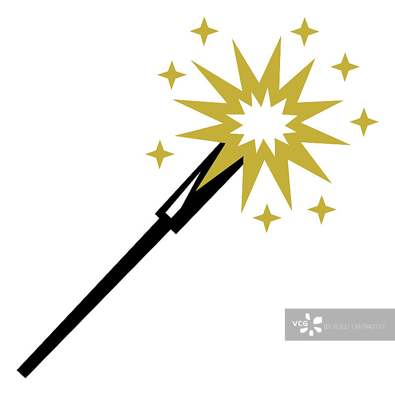 节日烟花扁平图标图片素材